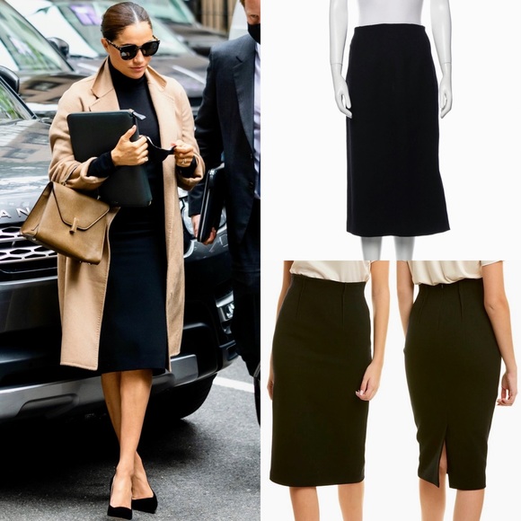 Lafayette 148 New York Dresses & Skirts - NWT Lafayette 148 New York Black ‘Rafferty’ Midi Skirt ASO Meghan Markle Size 8